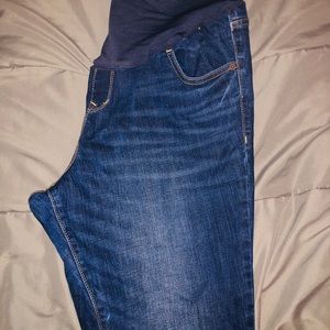 Old navy maternity jeans